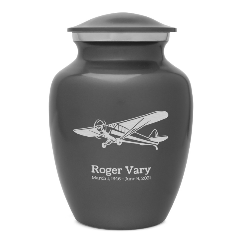 Airplane II Sharing Urn - Gunmetal Gray