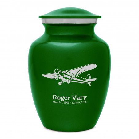Airplane II Sharing Urn - Shamrock Green