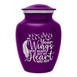 Going Home Sharing Urn - Purple Luster