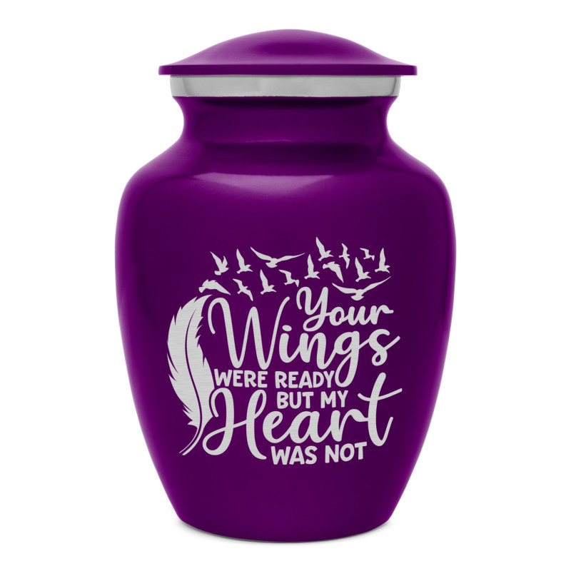 Going Home Sharing Urn - Purple Luster