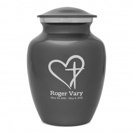 Love of Christ Sharing Urn - Gunmetal Gray