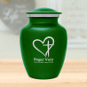 Love of Christ Sharing Urn - Shamrock Green