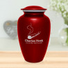 Marijuana Joint Cremation Urn - Ruby Red