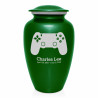 Gaming Controller Cremation Urn - Shamrock Green
