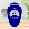 Wireless Controller Cremation Urn - Midnight Blue