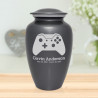 Wireless Controller Cremation Urn - Gunmetal Gray