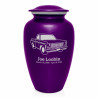 Truck II Cremation Urn - Purple Luster