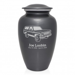 SUV Cremation Urn - Gunmetal Gray