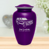 SUV Cremation Urn - Purple Luster