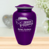 Truck IV Cremation Urn - Purple Luster