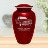Truck IV Cremation Urn - Ruby Red