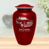 Truck V Cremation Urn - Ruby Red