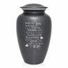 I Thought Of You Today Cremation Urn - Gunmetal Gray