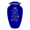 I Thought Of You Today Cremation Urn - Midnight Blue