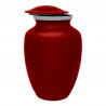 Large English Mastiff Dog Cremation Urn - Ruby Red