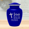 Jesus Took The Wheel Sharing Urn - Midnight Blue