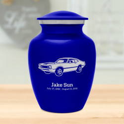 Muscle Car II Sharing Urn - Midnight Blue