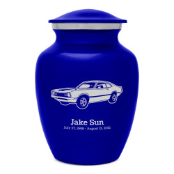 Muscle Car II Sharing Urn - Midnight Blue