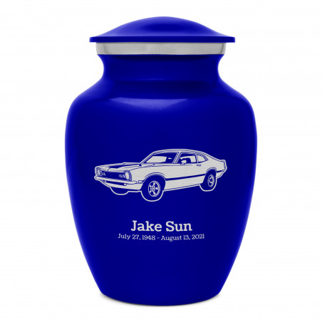 Muscle Car II Sharing Urn - Midnight Blue