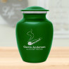 Marijuana Joint Sharing Urn - Shamrock Green