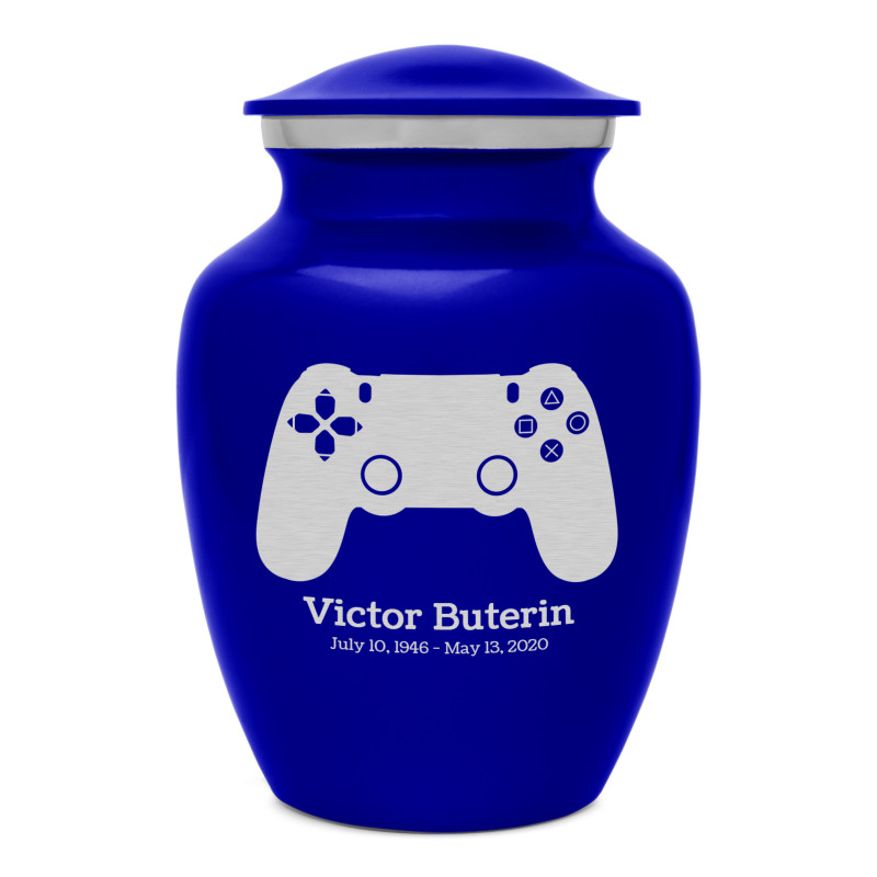 Gaming Controller Sharing Urn - Midnight Blue