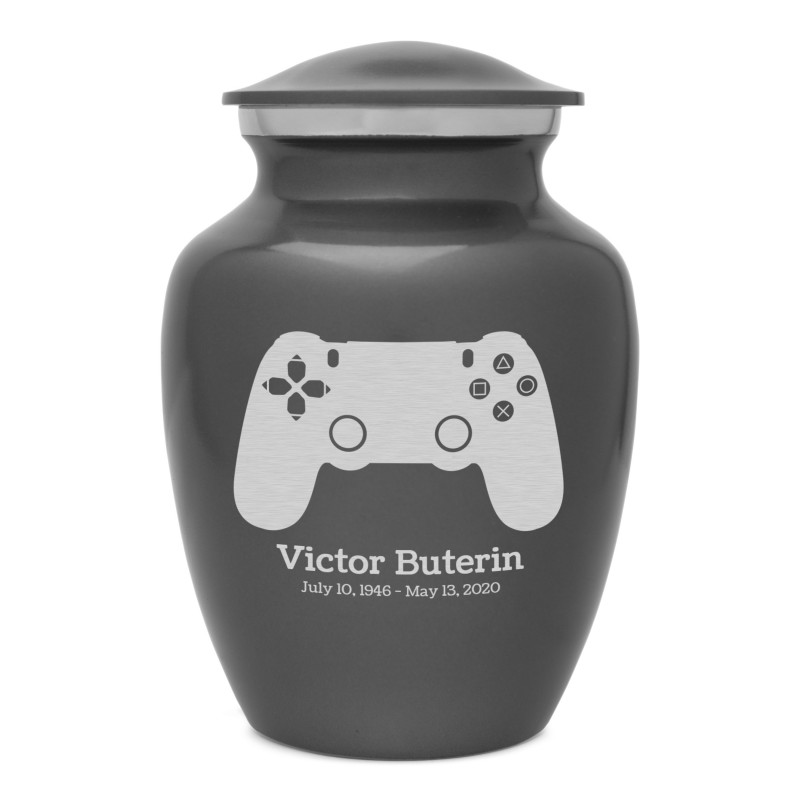 Gaming Controller Sharing Urn - Gunmetal Gray