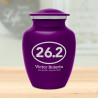 Marathon 26.2 Running Sharing Urn - Purple Luster