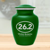 Marathon 26.2 Running Sharing Urn - Shamrock Green