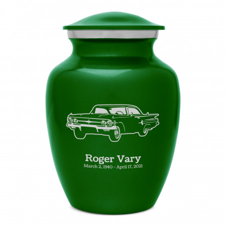 Classic Car III Sharing Urn - Shamrock Green