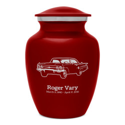 Classic Car III Sharing Urn - Ruby Red