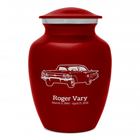Classic Car III Sharing Urn - Ruby Red
