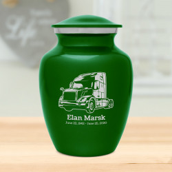 Semi II Sharing Urn - Shamrock Green