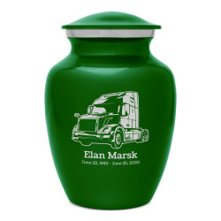 Semi II Sharing Urn - Shamrock Green