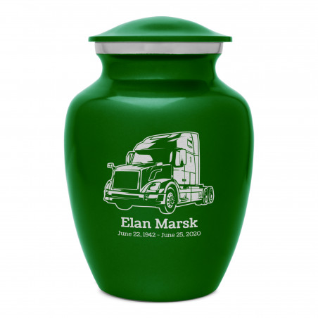 Semi II Sharing Urn - Shamrock Green