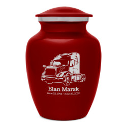 Semi II Sharing Urn - Ruby Red