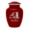 Semi II Sharing Urn - Ruby Red
