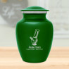 Marijuana Bong Sharing Urn - Shamrock Green