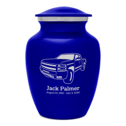 Truck I Sharing Urn - Midnight Blue