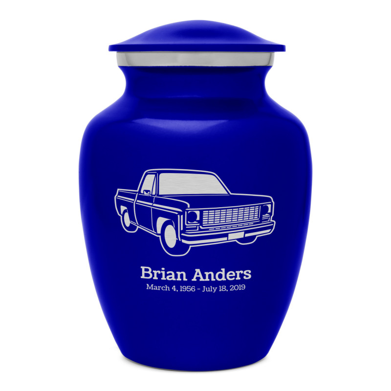 Truck II Sharing Urn - Midnight Blue