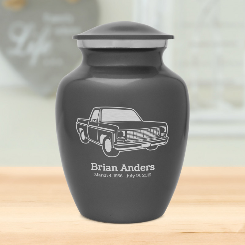 Truck II Sharing Urn - Gunmetal Gray