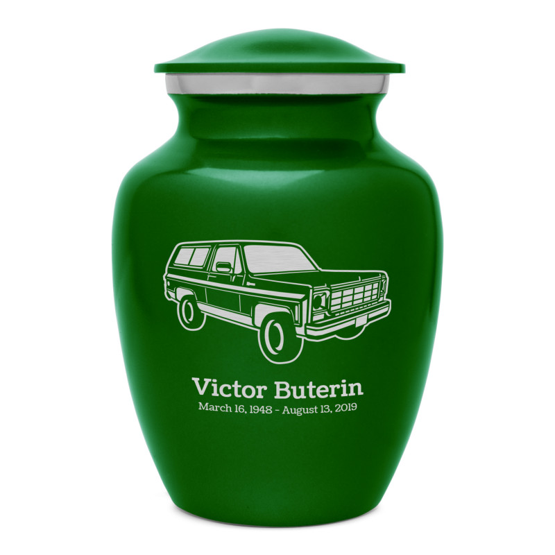 SUV Sharing Urn - Shamrock Green