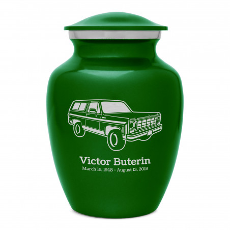SUV Sharing Urn - Shamrock Green