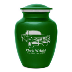 Truck IV Sharing Urn - Shamrock Green