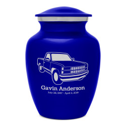 Truck V Sharing Urn - Midnight Blue