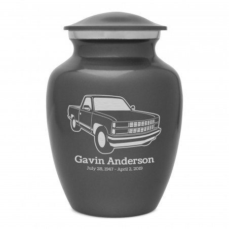 Truck V Sharing Urn - Gunmetal Gray