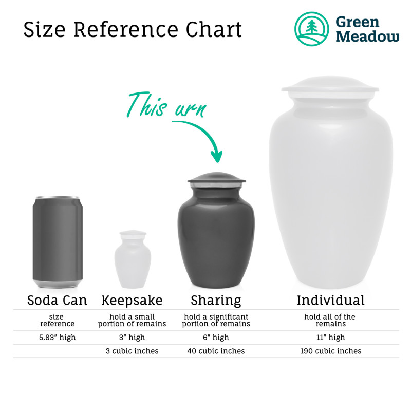 Truck V Sharing Urn - Gunmetal Gray