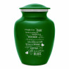 I Thought Of You Today Sharing Urn - Shamrock Green