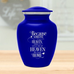 Heaven In Our Home Sharing Urn - Midnight Blue