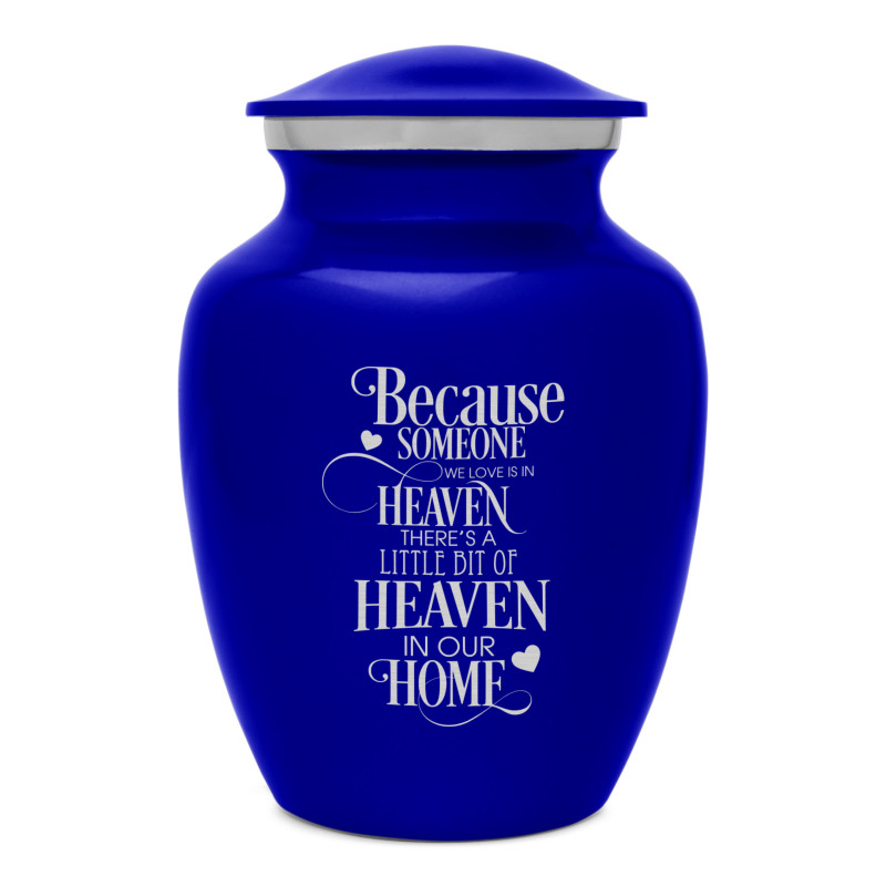 Heaven In Our Home Sharing Urn - Midnight Blue
