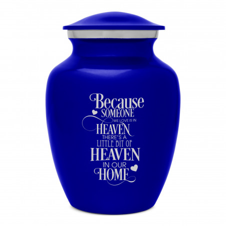 Heaven In Our Home Sharing Urn - Midnight Blue